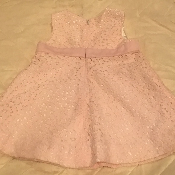 Pink Eyelet Dress Gymboree. Size 6-12 months - Picture 6 of 8